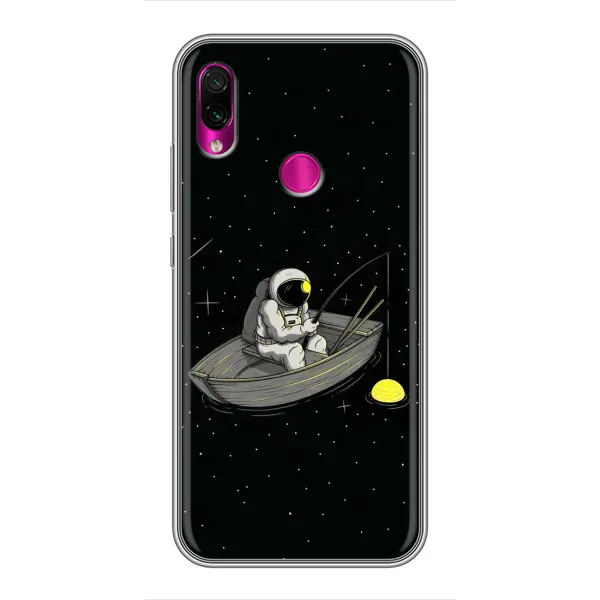 Чехол с рисунком «Космонавт на рыбалке» для Xiaomi Redmi Note 7 Pro Чехол с рисунком «Космонавт на рыбалке» для Xiaomi Redmi Note 7 Pro