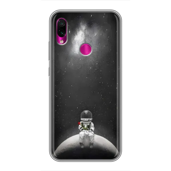 Чехол с рисунком «Космонавт романтик» для Xiaomi Redmi Note 7 Pro Чехол с рисунком «Космонавт романтик» для Xiaomi Redmi Note 7 Pro