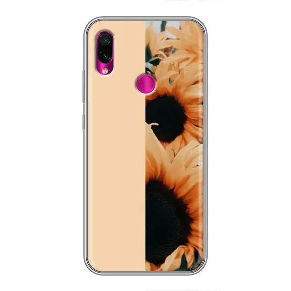 Чехол с рисунком «Красивые подсолнухи» для Xiaomi Redmi Note 7 Pro Чехол с рисунком «Красивые подсолнухи» для Xiaomi Redmi Note 7 Pro