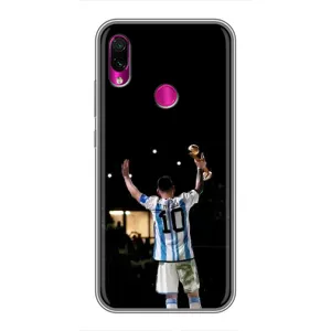 Чохли Лео Мессі Аргентина для Xiaomi Redmi Note 7 Pro (Лео Чемпіон)
