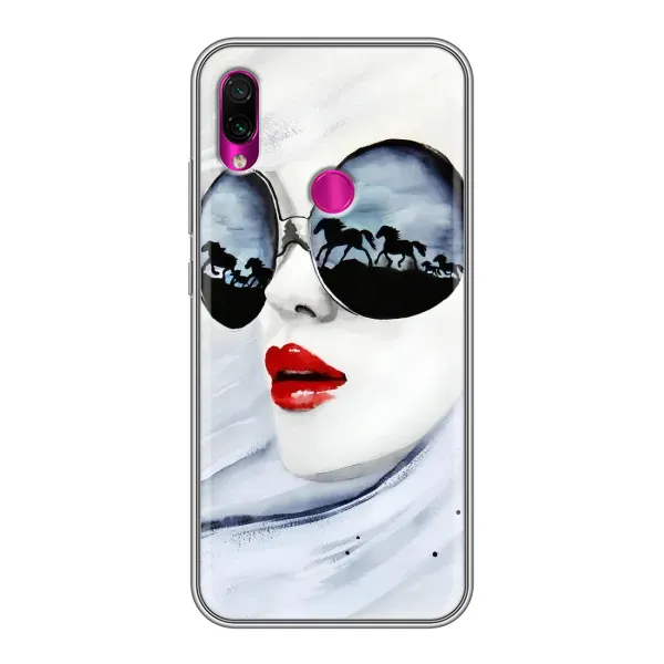Чехол с рисунком «Любительница коней» для Xiaomi Redmi Note 7 Pro Чехол с рисунком «Любительница коней» для Xiaomi Redmi Note 7 Pro