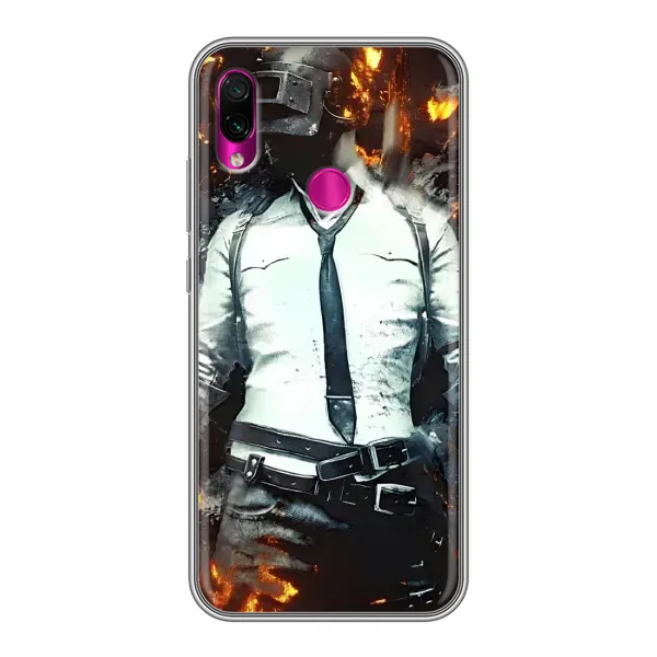 Чехол с рисунком «Man Пубг» для Xiaomi Redmi Note 7 Pro Чехол с рисунком «Man Пубг» для Xiaomi Redmi Note 7 Pro