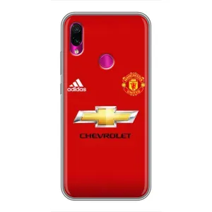 Силіконові Чохли з принтом Футбол на Xiaomi Redmi Note 7 Pro (Man United)