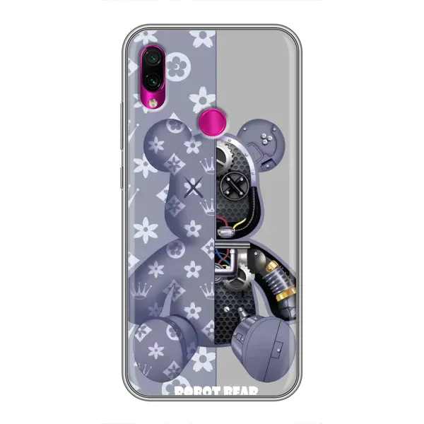 Чехол с рисунком «Медведь Louis Vuitton» для Xiaomi Redmi Note 7 Pro