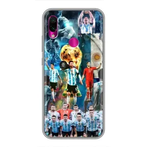 Чохли Лео Мессі Аргентина для Xiaomi Redmi Note 7 Pro (Мессі в збірній)