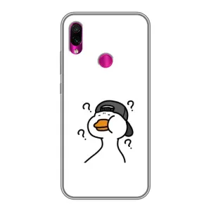 Бампер з принтом Меми для Xiaomi Redmi Note 7 Pro (Нерозуміння)