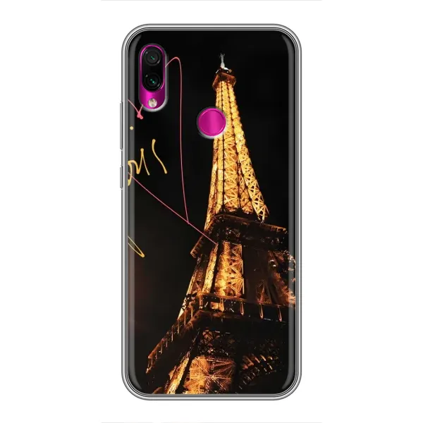 Чехол с рисунком «Paris» для Xiaomi Redmi Note 7 Pro Чехол с рисунком «Paris» для Xiaomi Redmi Note 7 Pro