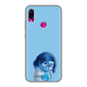 Чохол Головоломка для Xiaomi Redmi Note 7 Pro - (AlphaPrint) (Смуток)
