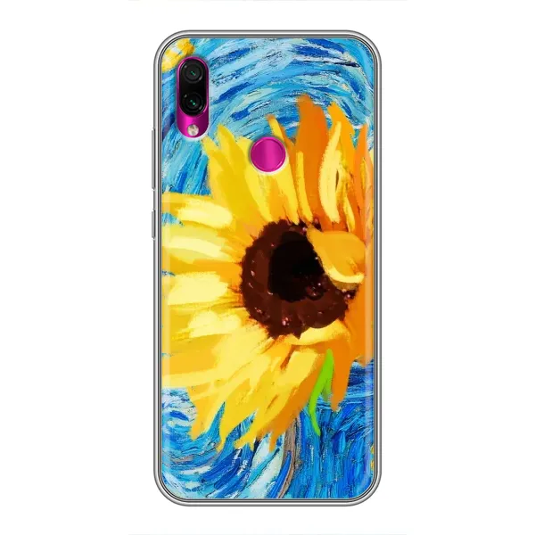 Чехол с рисунком «Подсолнух цветок» для Xiaomi Redmi Note 7 Pro Чехол с рисунком «Подсолнух цветок» для Xiaomi Redmi Note 7 Pro