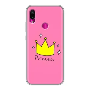 Чехол с рисунком «Princess» для Xiaomi Redmi Note 7 Pro
