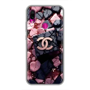 Чохол (Dior, Prada, YSL, Chanel) для Xiaomi Redmi Note 7 Pro (Шанель)