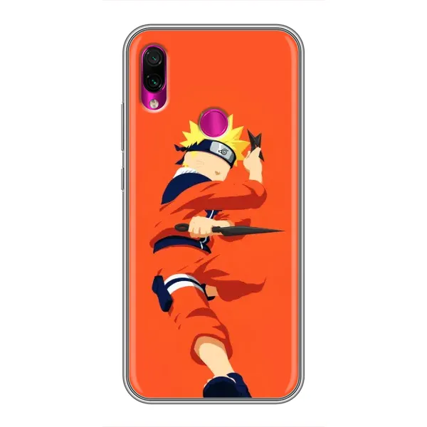 Чехол с рисунком «Силуэт Наруто» для Xiaomi Redmi Note 7 Pro Чехол с рисунком «Силуэт Наруто» для Xiaomi Redmi Note 7 Pro