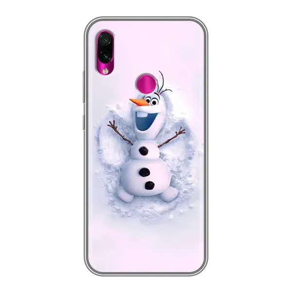Чехол с рисунком «Снеговик Олов» для Xiaomi Redmi Note 7 Pro Чехол с рисунком «Снеговик Олов» для Xiaomi Redmi Note 7 Pro