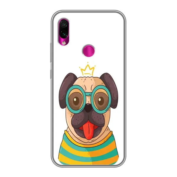 Чехол с рисунком «Собака Король» для Xiaomi Redmi Note 7 Pro Чехол с рисунком «Собака Король» для Xiaomi Redmi Note 7 Pro