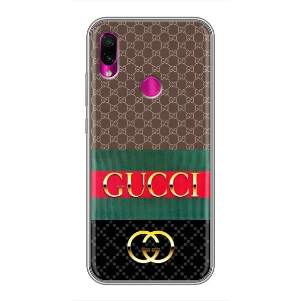 Чехол с рисунком «Стиль GUCCI» для Xiaomi Redmi Note 7 Pro Чехол с рисунком «Стиль GUCCI» для Xiaomi Redmi Note 7 Pro