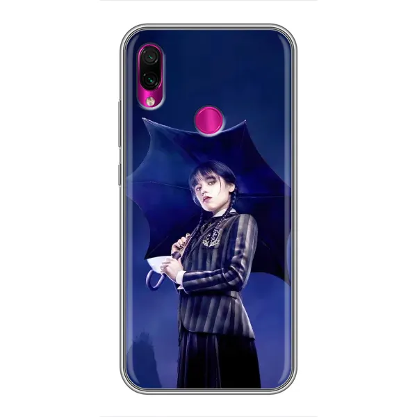 Чехол с рисунком «Уэнсдей с зонтом» для Xiaomi Redmi Note 7 Pro Чехол с рисунком «Уэнсдей с зонтом» для Xiaomi Redmi Note 7 Pro