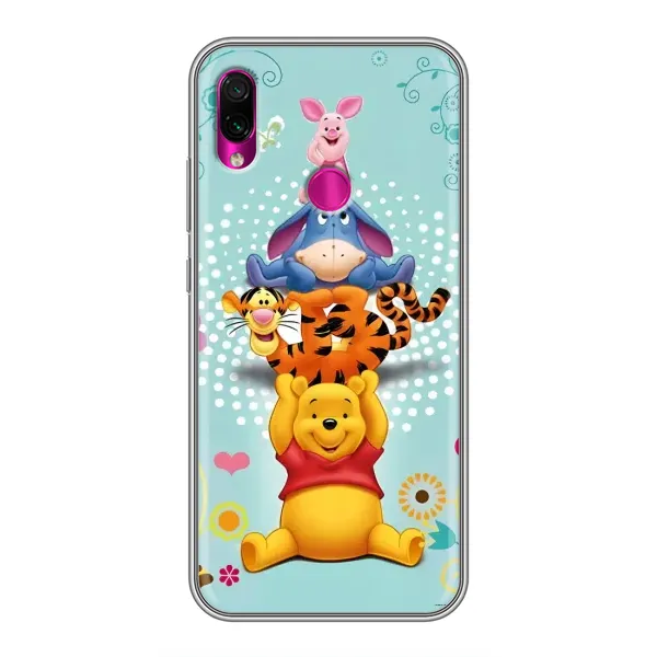 Чехол с рисунком «Винни Пух и друзья» для Xiaomi Redmi Note 7 Pro
