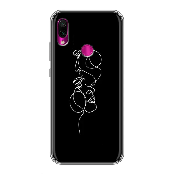 Чехол с рисунком «Влюбленная пара» для Xiaomi Redmi Note 7 Pro Чехол с рисунком «Влюбленная пара» для Xiaomi Redmi Note 7 Pro