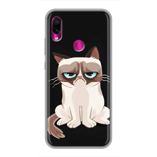 Чехол с рисунком «Взгляд кота» для Xiaomi Redmi Note 7 Pro Чехол с рисунком «Взгляд кота» для Xiaomi Redmi Note 7 Pro