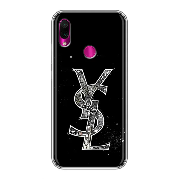 Чехол с рисунком «YSL» для Xiaomi Redmi Note 7 Pro Чехол с рисунком «YSL» для Xiaomi Redmi Note 7 Pro