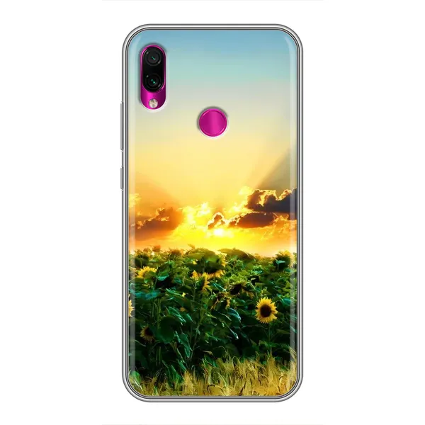 Чехол с рисунком «Закат Солнца» для Xiaomi Redmi Note 7 Pro Чехол с рисунком «Закат Солнца» для Xiaomi Redmi Note 7 Pro