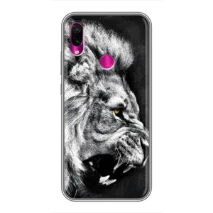Чохол з картинкою на Xiaomi Redmi Note 7 Pro (Злий Лев)
