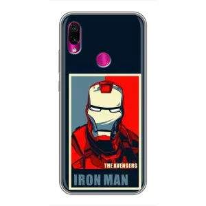 Чохол Супергерой Залізна Людина на Xiaomi Redmi Note 7 (Art Iron man)