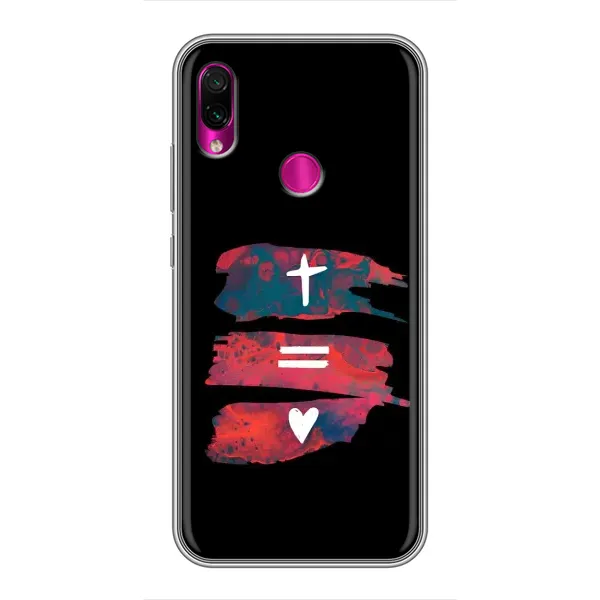 Чехол с рисунком «Атрибутика» для Xiaomi Redmi Note 7 Чехол с рисунком «Атрибутика» для Xiaomi Redmi Note 7