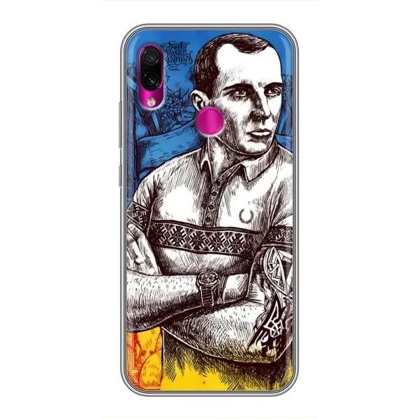 Чехол с рисунком «Бандера Патриот» для Xiaomi Redmi Note 7 Чехол с рисунком «Бандера Патриот» для Xiaomi Redmi Note 7