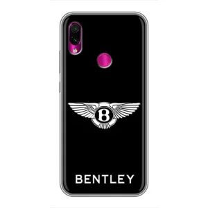 Чехлы с тематикой "Крутые машины" на Xiaomi Redmi Note 7 (Logo Bentley)