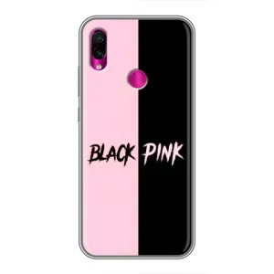 Чехлы с картинкой для Xiaomi Redmi Note 7 (BLACK PINK)