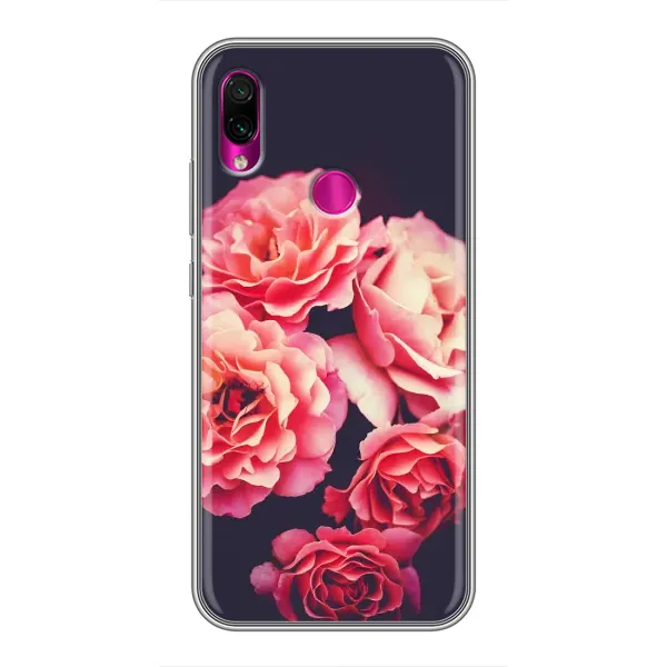Чехол с рисунком «Бутоны» для Xiaomi Redmi Note 7 Чехол с рисунком «Бутоны» для Xiaomi Redmi Note 7