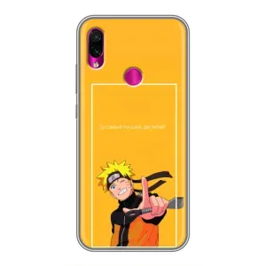 Чохли з принтом НАРУТО на Xiaomi Redmi Note 7 (Даттебайо)
