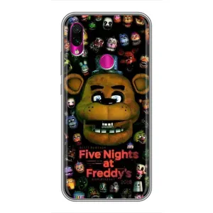Чехлы Пять ночей с Фредди для редми ноут 7 (Freddy)