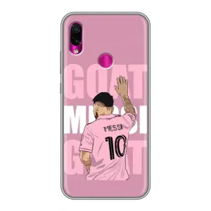 Чехлы Лео Месси в Майами на Xiaomi Redmi Note 7 (GOAT MESSI)