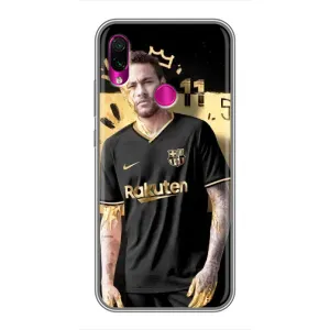 Силиконовый Чехол Xiaomi Redmi Note 7 (Gold Neymar)