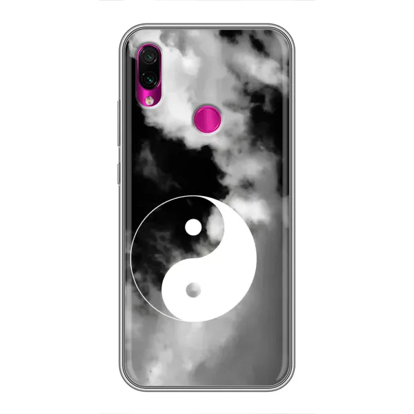 Чехол с рисунком «Инь-Янь» для Xiaomi Redmi Note 7 Чехол с рисунком «Инь-Янь» для Xiaomi Redmi Note 7