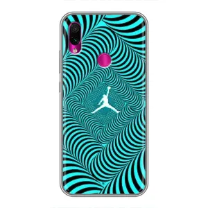 Силиконовый Чехол Nike Air Jordan на редми ноут 7 (Jordan)