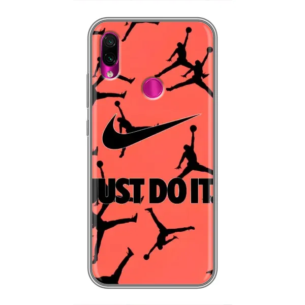 Чехол с рисунком «Just Do It» для Xiaomi Redmi Note 7 Чехол с рисунком «Just Do It» для Xiaomi Redmi Note 7