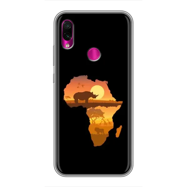 Чехол с рисунком «Карта» для Xiaomi Redmi Note 7 Чехол с рисунком «Карта» для Xiaomi Redmi Note 7