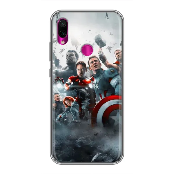 Чехол с рисунком «Команда марвел» для Xiaomi Redmi Note 7 Чехол с рисунком «Команда марвел» для Xiaomi Redmi Note 7