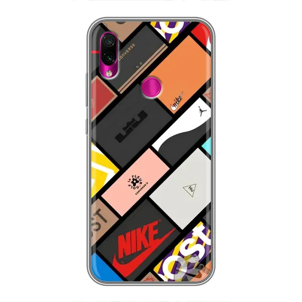 Чехол с рисунком «Коробки» для Xiaomi Redmi Note 7 Чехол с рисунком «Коробки» для Xiaomi Redmi Note 7