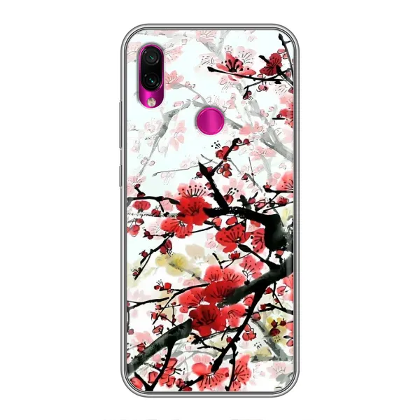 Чехол с рисунком «Красивая Сакура» для Xiaomi Redmi Note 7 Чехол с рисунком «Красивая Сакура» для Xiaomi Redmi Note 7