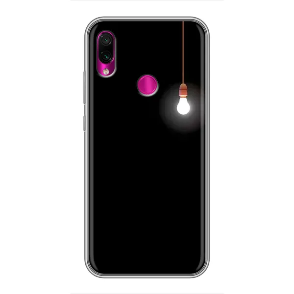 Чехол с рисунком «Лампочка» для Xiaomi Redmi Note 7 Чехол с рисунком «Лампочка» для Xiaomi Redmi Note 7