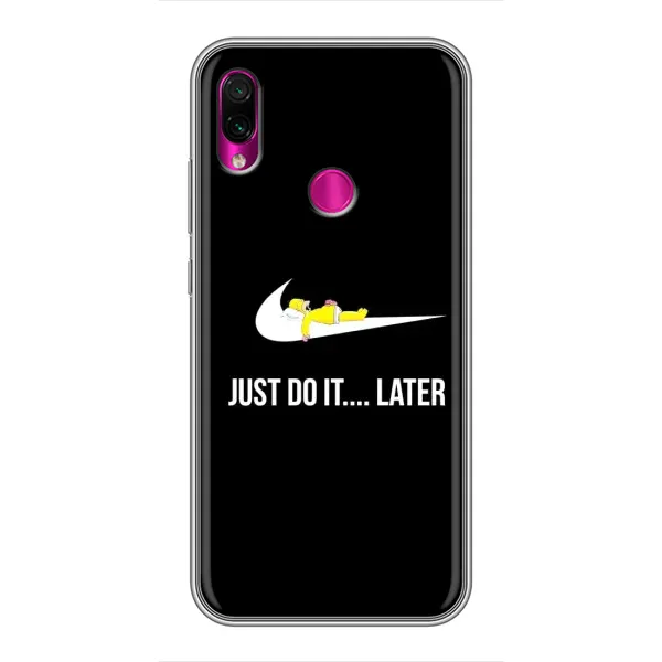 Чехол с рисунком «Later» для Xiaomi Redmi Note 7 Чехол с рисунком «Later» для Xiaomi Redmi Note 7