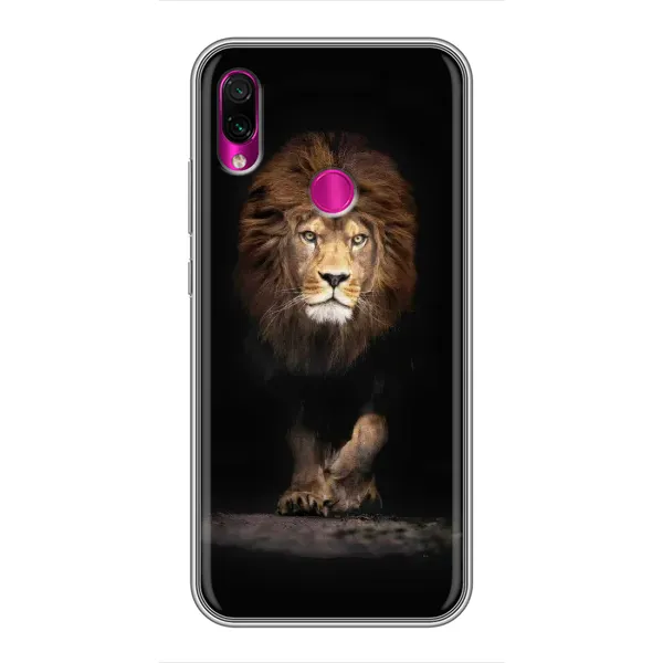 Чехол с рисунком «Красивый Лев» для Xiaomi Redmi Note 7 Чехол с рисунком «Красивый Лев» для Xiaomi Redmi Note 7