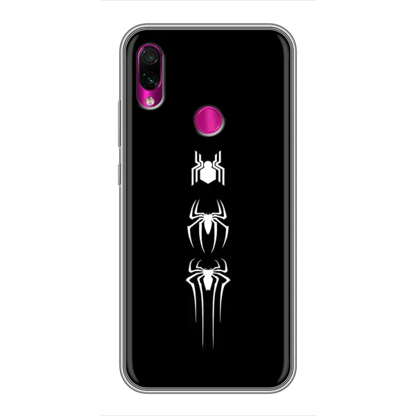 Чехол с рисунком «Лого паука» для Xiaomi Redmi Note 7 Чехол с рисунком «Лого паука» для Xiaomi Redmi Note 7