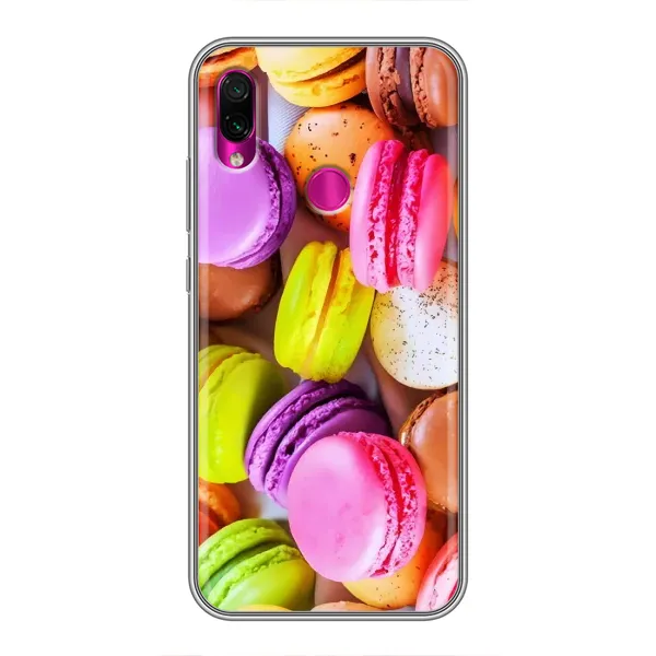 Чехол с рисунком «Макаруны» для Xiaomi Redmi Note 7 Чехол с рисунком «Макаруны» для Xiaomi Redmi Note 7