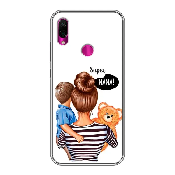 Чехол с рисунком «Мама и сын» для Xiaomi Redmi Note 7