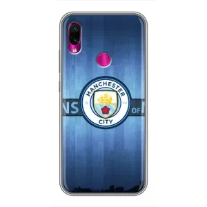 Силіконові Чохли з принтом Футбол на Xiaomi Redmi Note 7 (ManCity)